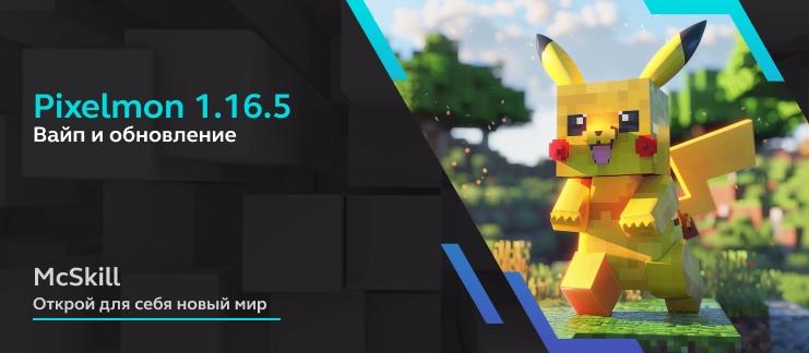 Вайп и обновление Pixelmon 1.16.5_image